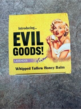 Evil Goods Lavender Whipped Tallow Honey Balm